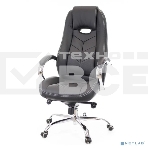 Кресло руководителя Everprof Drift M экокожа, черный, фото4