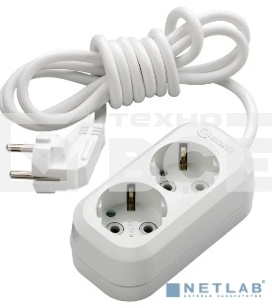 Удлинитель 2 гн 2 м с\з Makel MGP112