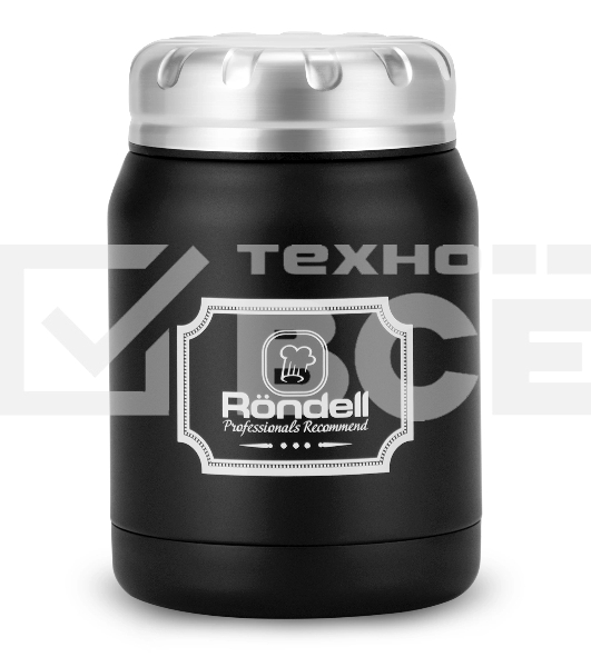 Термос для еды Rondell RDS-942 Black Picnic 0,5 л