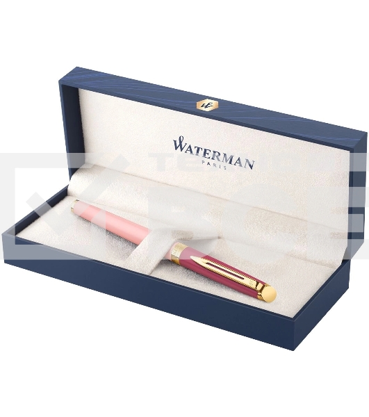 Ручка перьевая Waterman Hemisphere Colour Blocking (2179896) Pink GT сталь нержавеющая/позолота F подар.кор.