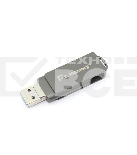 Флешка USB Dr. Memory 051 64Гб, USB 3.0, черный