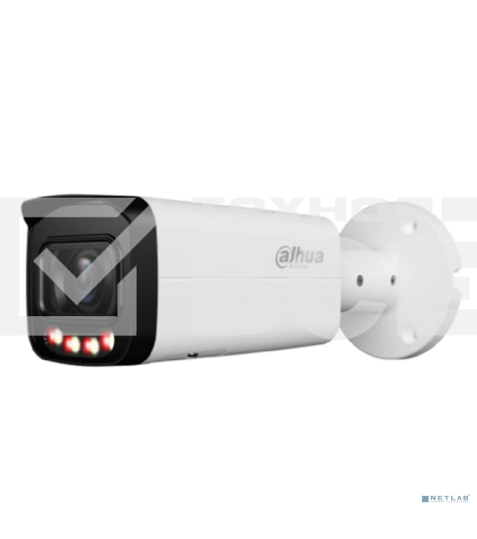 Уличная цилиндрическая IP-видеокамера DAHUA DH-IPC-HFW2449TP-ZAS-IL Smart Dual Light с ИИ 4Мп, 1/2.9” CMOS, моторизованный объектив 2.7~13.5мм, видеоаналитика, ИК до 60м, LED до 60м, IP67, IK10