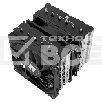 Кулер для процессора Thermalright Royal Knight 120 SE (4-pin PWM, 155мм, Ni/Cu, 6x6мм, 2x120мм, 66.17CFM/59CFM, 25.6dBA/26.1dBA, 1500RPM/1800RPM, S: 1200, 1700, 1851, 115X, AM4, AM5, silver, black), фото4