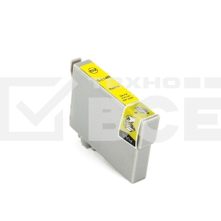 Струйный картридж NV Print T0814 (NV-C13T11144A10) Yellow для Epson Stylus Photo 1410/R270/R290/R295/R390/RX590/RX610/RX615/X690/TX650/TX659/TX700/TX700W/TX710W/TX800/T50/T59 (18.2 мл) совместимый