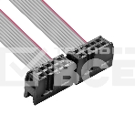 Планка портов в корпус 1xCOM ExeGate BrctDB91 (Com 10-pin (F) --> RS232 DB9 Male, кабель 20см), фото4