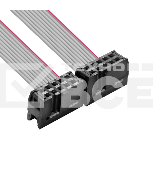 Планка портов в корпус 1xCOM ExeGate BrctDB91 (Com 10-pin (F) --> RS232 DB9 Male, кабель 20см)