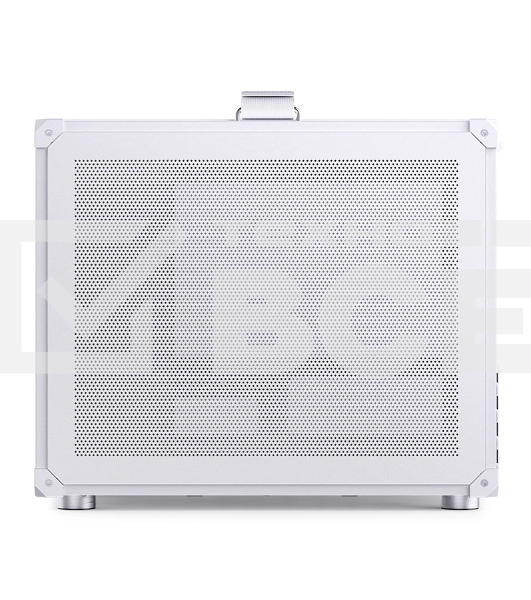 Корпус без блока питания JONSBO C6 MAX Handle, Mini-Tower, TG, no fan, 1xUSB-A 3.0 + 1xUSB-C 3.1, mATX, mITX White