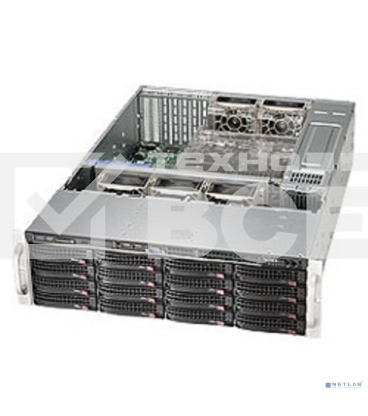 Корпус SuperMicro CSE-836BE1C-R1K03B 2x1000W черный