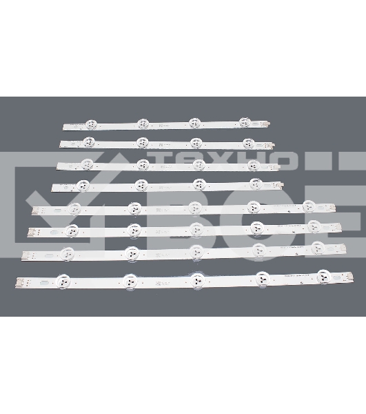 Светодиодная подсветка для телевизоров LG 39LN, AGF78400401, POLA2.0 39 (комплект, 8 шт)