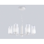 Подвесной светодиодный светильник Ambrella light LH11107/6 WH/FR белый/белый матовый 24W 3000K D630*280, фото6