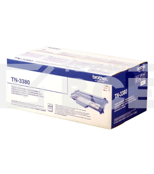 Картридж лазерный Brother TN-3380 черный (8000 стр.) для HL54xx/6180DW/DCP8110DN/8250DN/MFC8520DN/8950DW