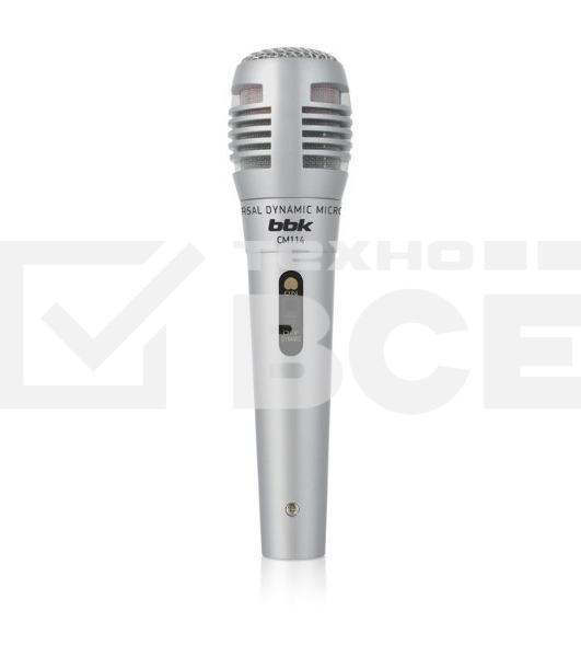 Микрофон BBK CM-114 серебро