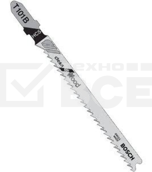 Лобзиковая пилка Bosch T101 B HCS 5 шт
