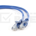 Патч-корд FTP Cablexpert кат.5e, 2м, литой, многожильный (синий), фото5