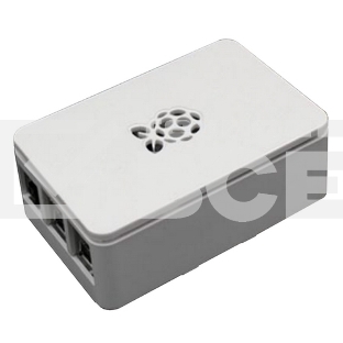 Корпус RA178 ACD White ABS Plastic case with Logo for Raspberry Pi 3