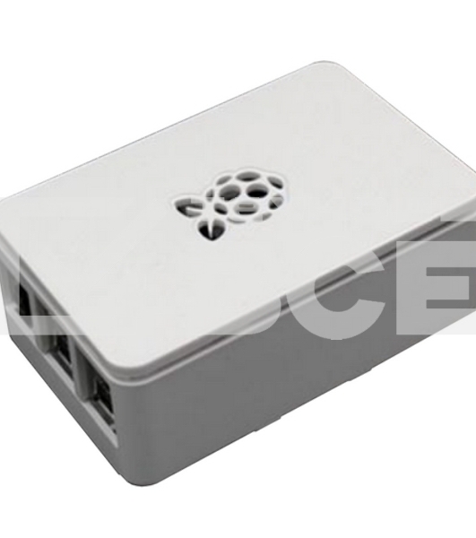 Корпус RA178 ACD White ABS Plastic case with Logo for Raspberry Pi 3