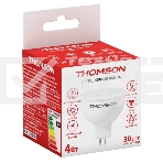 Лампа светодиодная Hiper THOMSON LED MR16 4W 330Lm GU5.3 4000K TH-B2044, фото 1