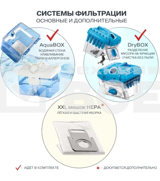 Моющий пылесос Thomas DryBOX + AquaBOX Cat&Dog белый/оранжевый, 325/1700Вт, уборка сухая, пылесборник контейнер 2.6 л