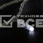 Гирлянда «Нить» 10 м, 200 LED, прозрачный ПВХ, цвет свечения белый с эффектом мерцания (каждый 5-й) NEON-NIGHT, фото3