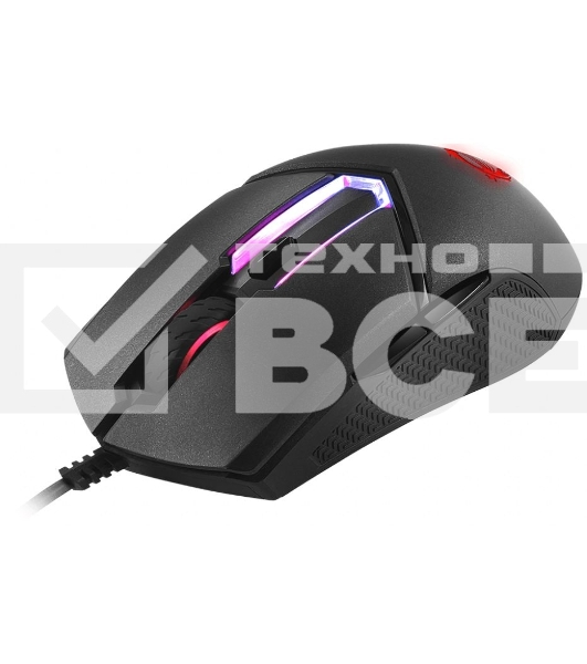 Мышь проводная MSI Clutch GM30 черный, 6200 dpi, USB, кнопки - 6