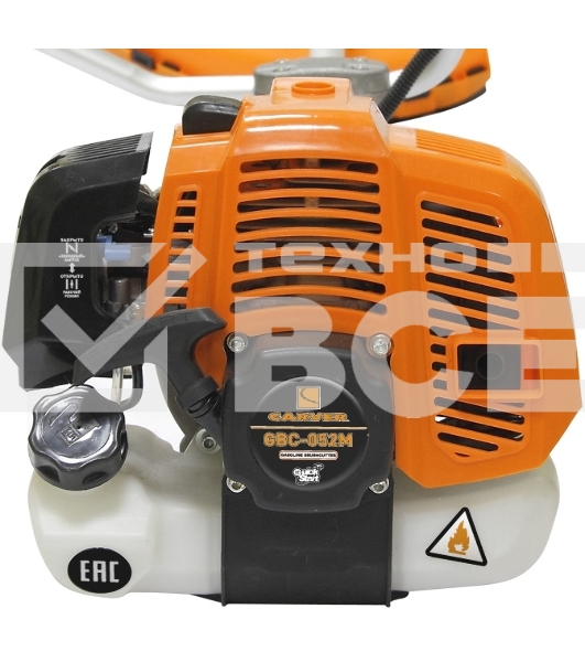 Мотокоса CARVER GBC-052M  1500Вт 2х-тактный 52см3 1л нож 230мм леска2.4мм