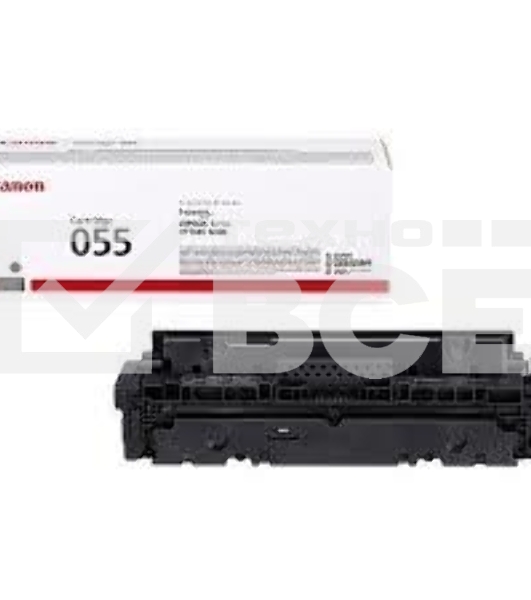 Картридж лазерный Canon 055 BK (3016C002) черный (2300 стр.) для Canon i-SENSYS серий MF740, LBP660