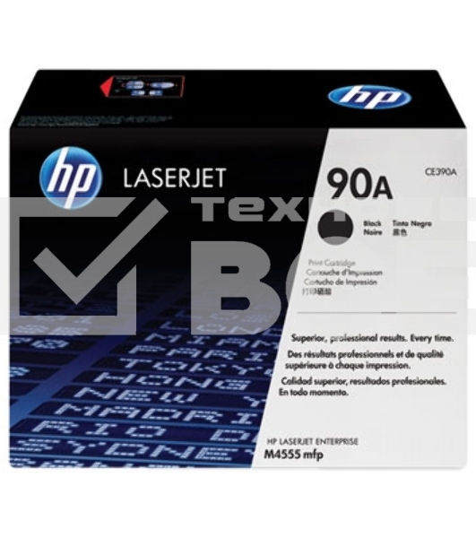 Картридж лазерный HP CE390A черный LJ M4555MFP/LJ 601n (10000стр.)