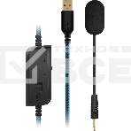 Игровые наушники SVEN AP-U1500MV с микрофоном черные (USB, LED, 7.1, mini jack O 3,5 мм (4 pin), 50 мм, RGB подсветка), фото9