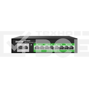 Коммутатор 10PORT NETIS P110GC 10/100/1000M 8POE+2XGE