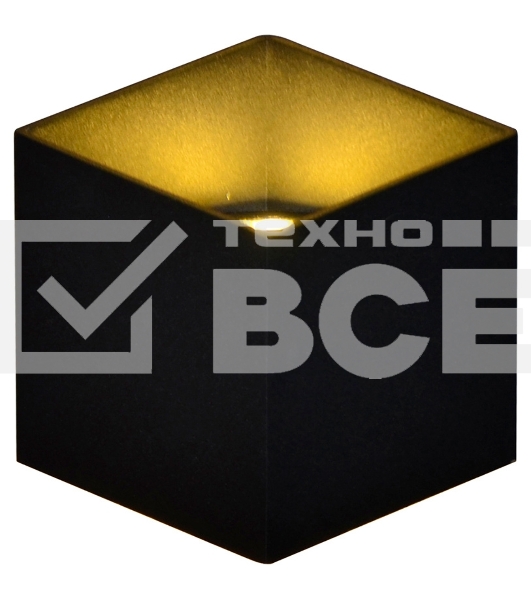 Светильник Hiper Бра HIPER H816-0 LED 6Вт 4000К BLACK