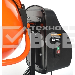 Бетоносмеситель PATRIOT BM 128C, 350 Вт, 120 кг готовой смеси, венец - чугун