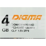 Оперативная память Digma, DDR3, 4GB (1x4 GB), 1600 MHz, CL11, фото4