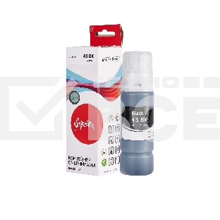 Картридж струйный Sakura 4698C001 (43 BK) для Canon, черный, 60 мл., 3800 к.