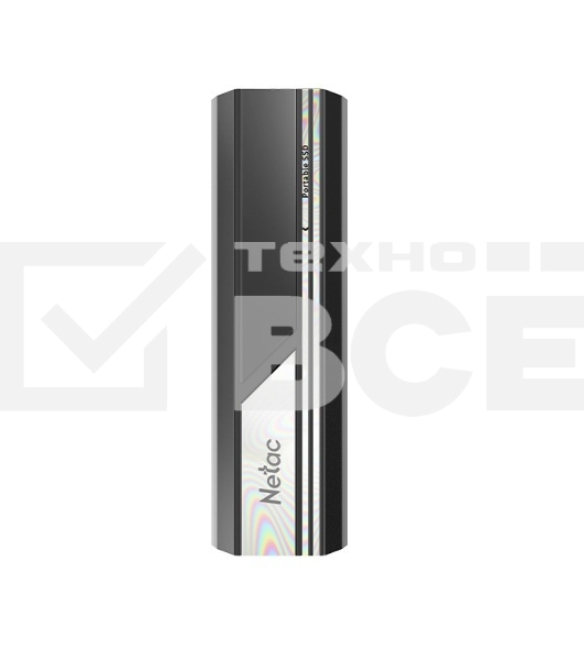 Внешний  накопитель SSD Netac USB-C 500Gb NT01ZX10-500G-32BK ZX10 2.5
