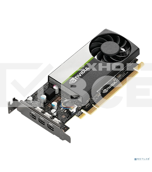 Видеокарта NVIDIA T400 4G BOX, brand new original with individual package, include ATX and LT brackets (025032)