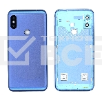 Задняя крышка для Xiaomi Redmi Note 6 голубая, фото2