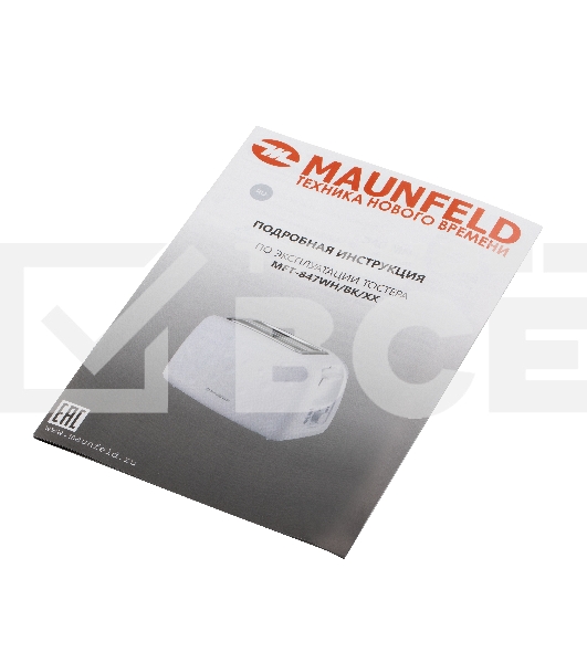 Тостер Maunfeld MFT-847WH