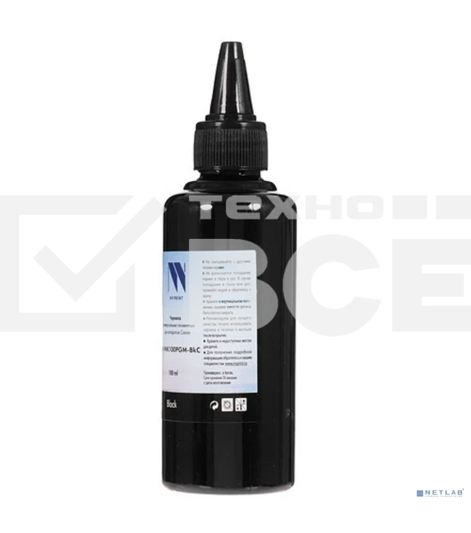 Чернила NV PRINT пигментные NV-INK100PGM-BkC для аппаратов Canon (100ml) Black