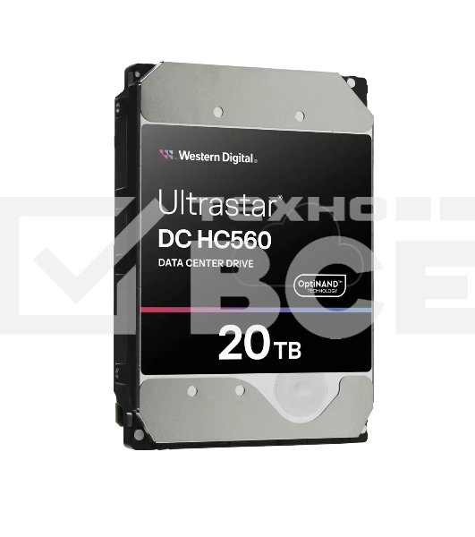 Жесткий диск Western Digital HDD WUH722020BLE604 20TB 7200rpm SATA-III 512Mb 3.5