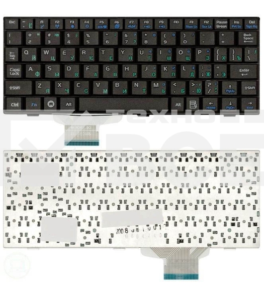 Клавиатура для ноутбука Asus Eee PC 700 701 900 901 черная