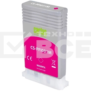 Картридж струйный Cactus CS-PFI031M PFI-031M пурпурный (55мл) для Canon imagePROGRAF TM-240/340