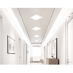 Светильник Ambrella light TN52341 SWH/GWH белый песок/белый глянец GX53 max 12W 115*115*25, фото3