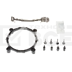 Кулер для CPU ID-Cooling DK-03 серебристый/черный 120мм 1600rpm 26db 100W 63мм, фото16