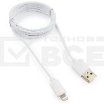 Кабель USB Гарнизон GCC-USB2-AP2-6-W AM/Lightning, для iPhone5/6/7, IPod, IPad, 1.8м, белый, пакет, фото3
