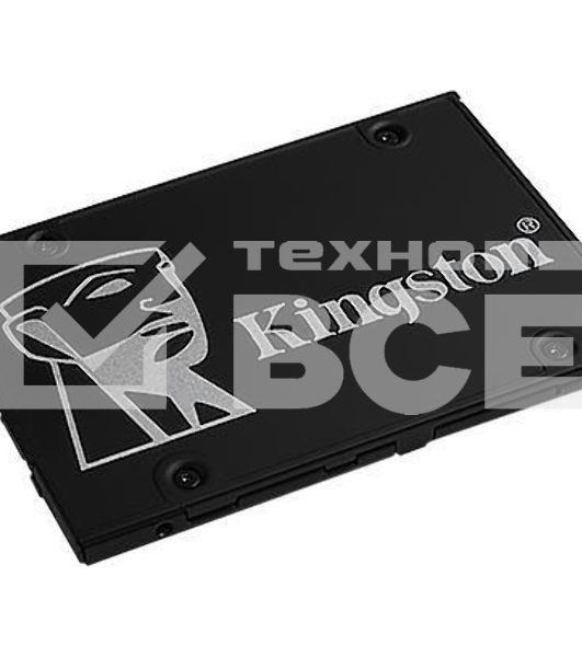 Накопитель SSD Kingston KC600, 1Tb, SATA III, 2.5