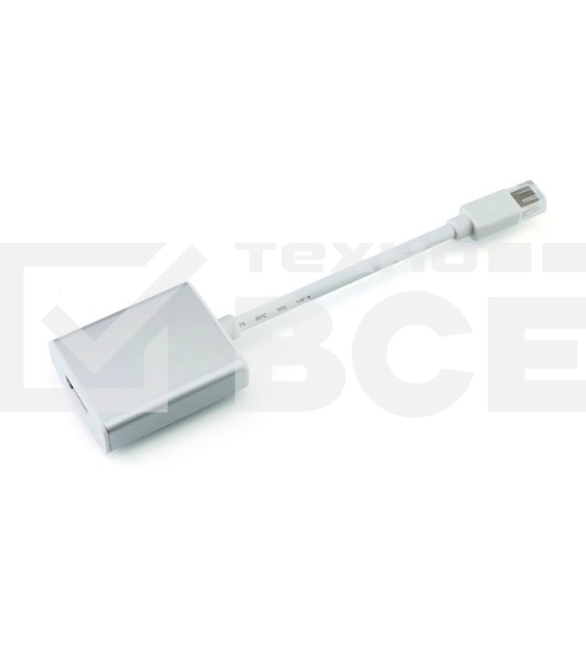 Адаптер-переходник Greenconnect Apple mini DisplayPort 20M > HDMI 19F (GCR-MDP2HD2)