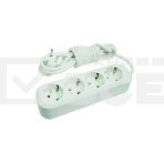 Удлинитель 4 гн 5 м с\з Makel MGP154, фото 1