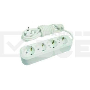 Удлинитель 4 гн 5 м с\з Makel MGP154