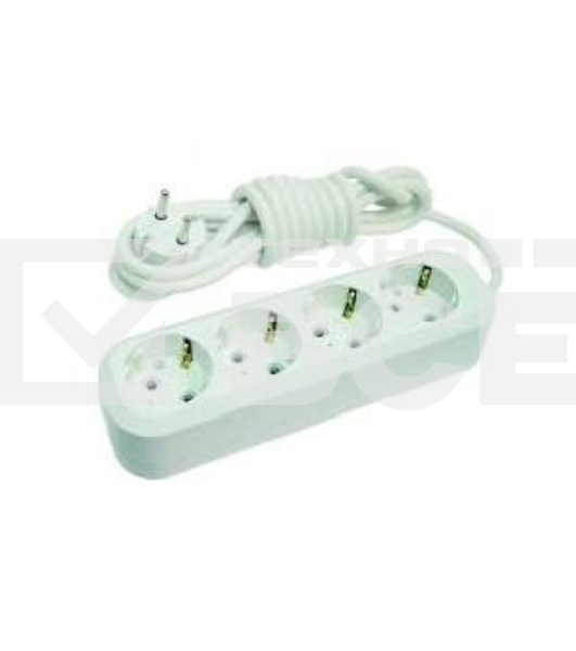 Удлинитель 4 гн 5 м с\з Makel MGP154