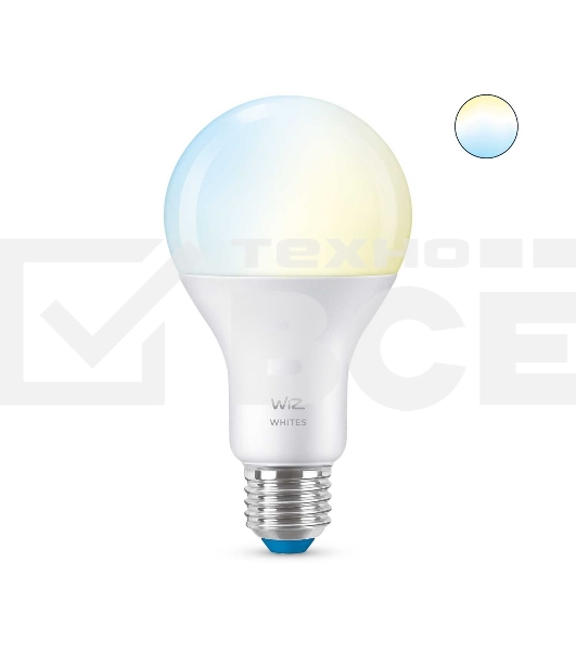 Лампа светодиодная WiZ Wi-Fi BLE100WA67E27927-65TW1PF/6